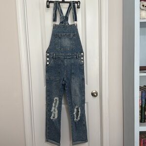 Celebrity pink women’s overalls